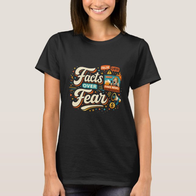 Camiseta Fatos Sobre o Medo (Frente)