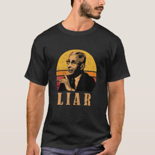 Camiseta Fauci Liar Morreu Dr. Fauci Retro Anthony Fauci Nã
