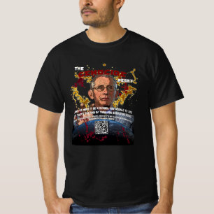 Camiseta Fauci O Genocídio Reinicializa Coletores Fauci 20