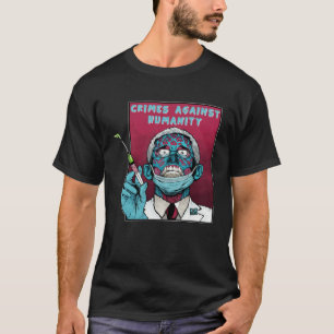 Camiseta Fauci Pare Mandato de Vacina Prenda Fauci Meu Corp