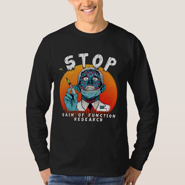 Camiseta Fauci Stop Vaccine Mandate Arrest Fauci My Body Va (Frente)
