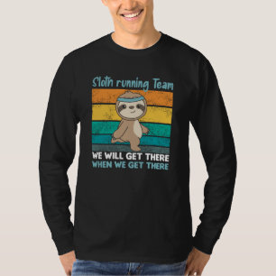 Camiseta Faulten executando o Team Sloths Executar Cozy