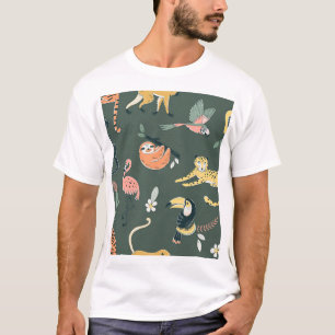 Camiseta Fauna Selva Vintage Flora