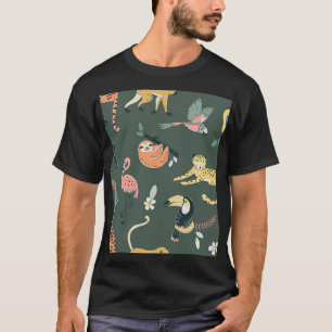 Camiseta Fauna Selva Vintage Flora