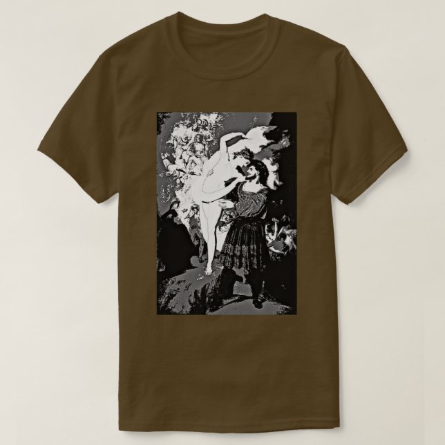 Camiseta Fausto e Gótico Lilith acima de 2 (Frente do Design)