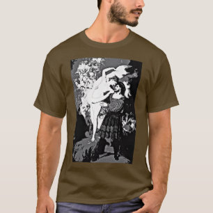 Camiseta Fausto e Gótico Lilith acima de 2