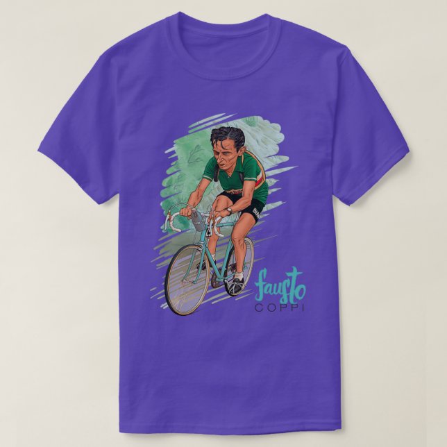 Camiseta Fausto x27il Campionissimox27 Coppi (Frente do Design)