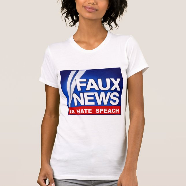 Camiseta Faux News (Frente)