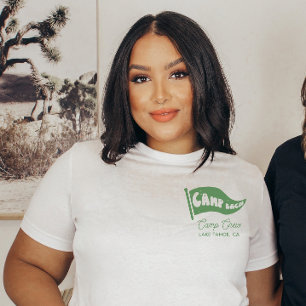 Camiseta Favor de Montanha do Camp Bach Bachelorette