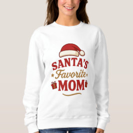 Camiseta Favorite Santa Mom – Funny Christmas Shirt for Mom