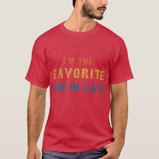 Camiseta Favorite Son in Law Fun Gift from Father Mother in