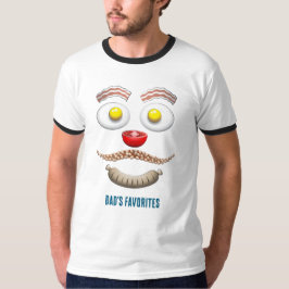 Camiseta Favoritos do Papai no Café da Manhã