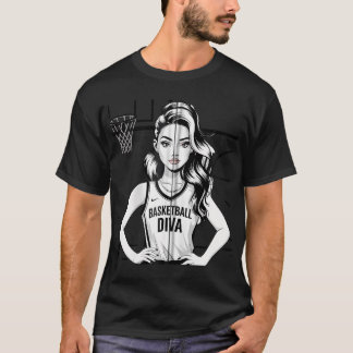 Camiseta Favoritos para festas de basquete F