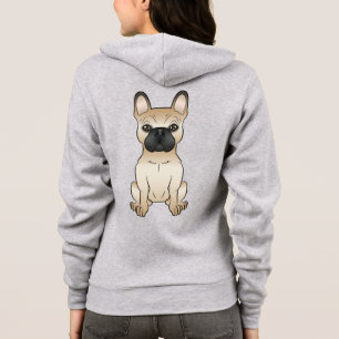 Camiseta Fawn Com Máscara Negra Cão Francês / Cachorro Fran