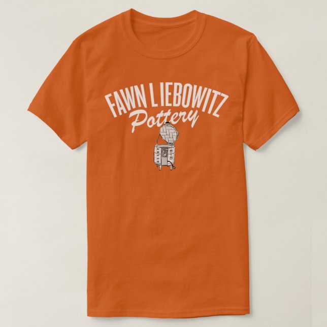 Camiseta Fawn Liebowitz Pottery (Frente do Design)