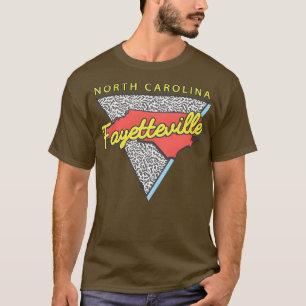 Camiseta Fayetteville North olina Triangle Nc City 10