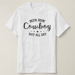 Camiseta faz cowboy
