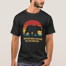 Camiseta faz diferença todos os dias, diferença, fofo,