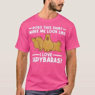 Camiseta Faz-Me Parecer Capybaras Capybara