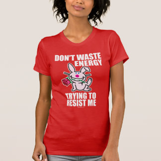 Camiseta Faz não a energia Waste