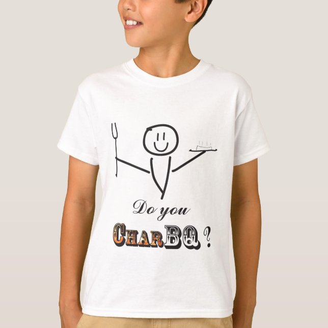 Camiseta Faz u CharBQ? (Frente)