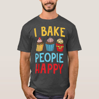 Camiseta Fazedor de bolo de cozinheiros Engraçado de touro