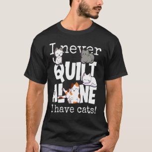 Camiseta Fazedoras de Colcha Temática de Costura Gato Mãe D