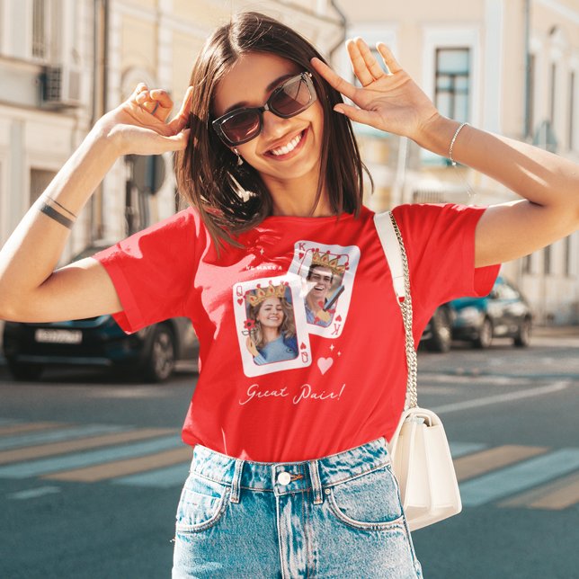 Camiseta Fazemos um excelente de dia de os namorados person (Criador carregado)