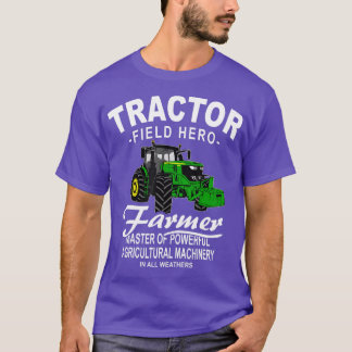 Camiseta Fazenda agrícola de tratores _14