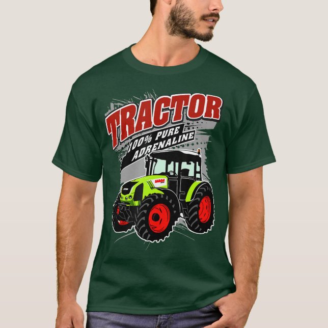Camiseta Fazenda agrícola de tratores _16 (Frente)