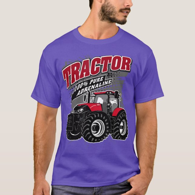 Camiseta Fazenda agrícola de tratores _21 (Frente)
