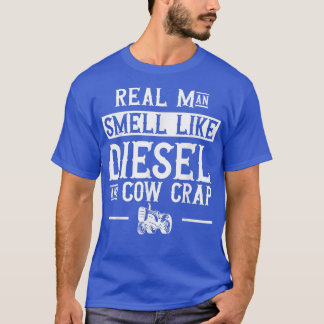 Camiseta Fazenda Agricultor Trator cheira a diesel e