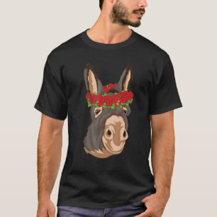 Camiseta Fazenda Animal Farmer Animal Flor Rosas De Flor D