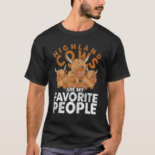 Camiseta Fazenda Animal Farmer Scottish Highland Cow