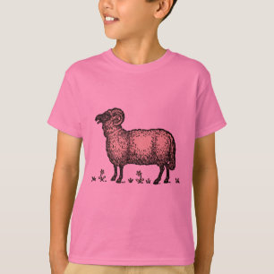 Camiseta Fazenda Animal Ovelha Cordeiro Vintage
