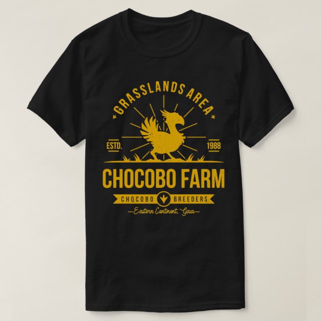 Camiseta Fazenda Chocobo (Frente do Design)