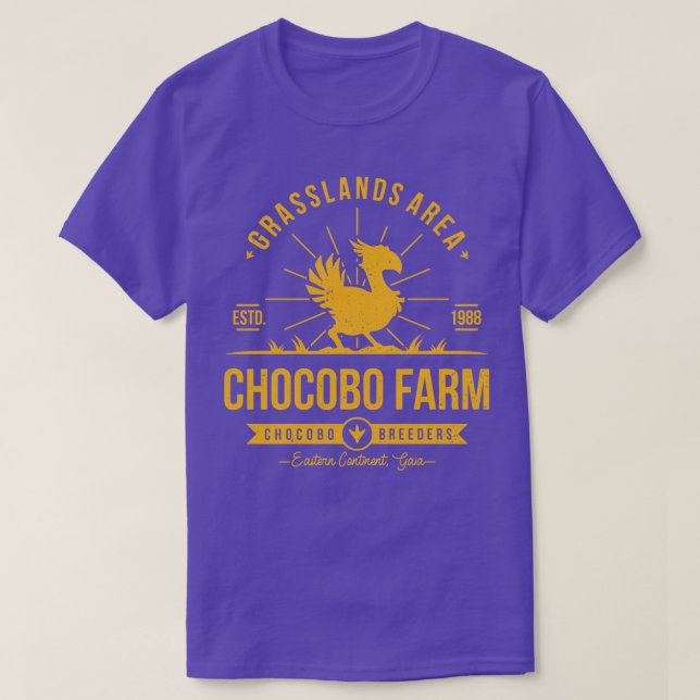 Camiseta Fazenda Chocobo (Frente do Design)