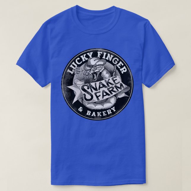 Camiseta Fazenda cobra (Frente do Design)