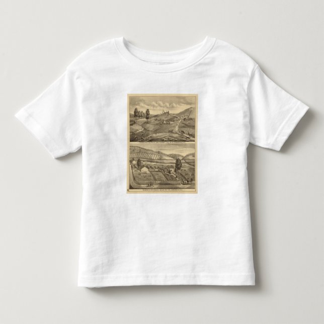 Camiseta Fazenda da residência e do estoque (Frente)