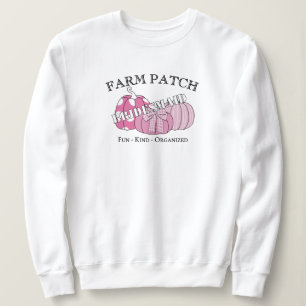 Camiseta Fazenda das Damas de Honra Remendo Outono Fofo