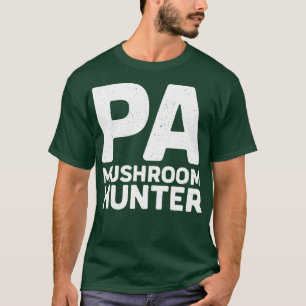 Camiseta Fazenda de Agricultura de Caçadores de Mushroom d