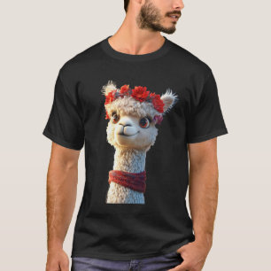 Camiseta Fazenda de Alpaca Llama Passeio de Alpaca A Vida é