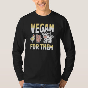 Camiseta Fazenda de Animais Éticos Veganos para Eles Frango
