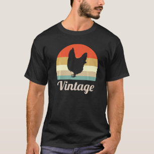 Camiseta Fazenda de Aves de Criação de Frango Galo Agricult