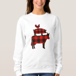 Camiseta Fazenda de Buffalo Vermelho