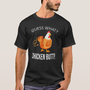 Camiseta Fazenda de Bunda de Galinha Fazendeiro de Animais 
