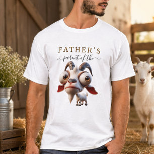 Camiseta Fazenda de Cabras Fofas Animais Festa de 2º Aniver
