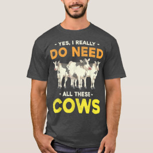 Camiseta Fazenda de criação de gado de criação de gado de p