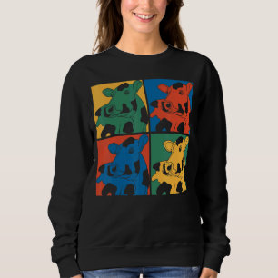 Camiseta Fazenda de criação de vacas de origem animal Pop d