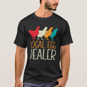 Camiseta Fazenda de Frango do Fornecedor de Ovos Local Pai